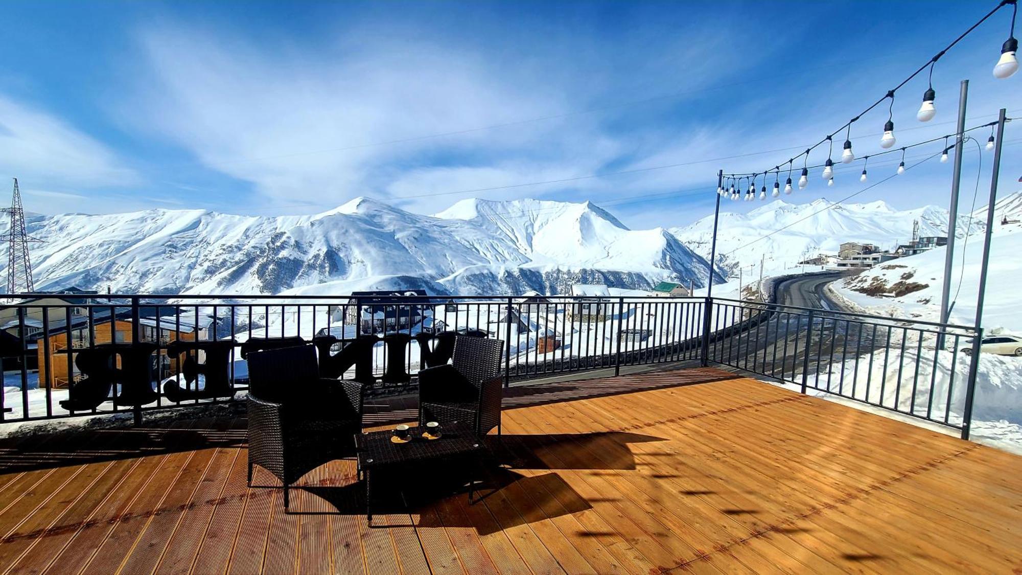 Winter House Gudauri Apartman Kültér fotó