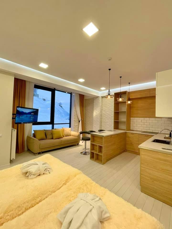 Winter House Gudauri Apartman Kültér fotó