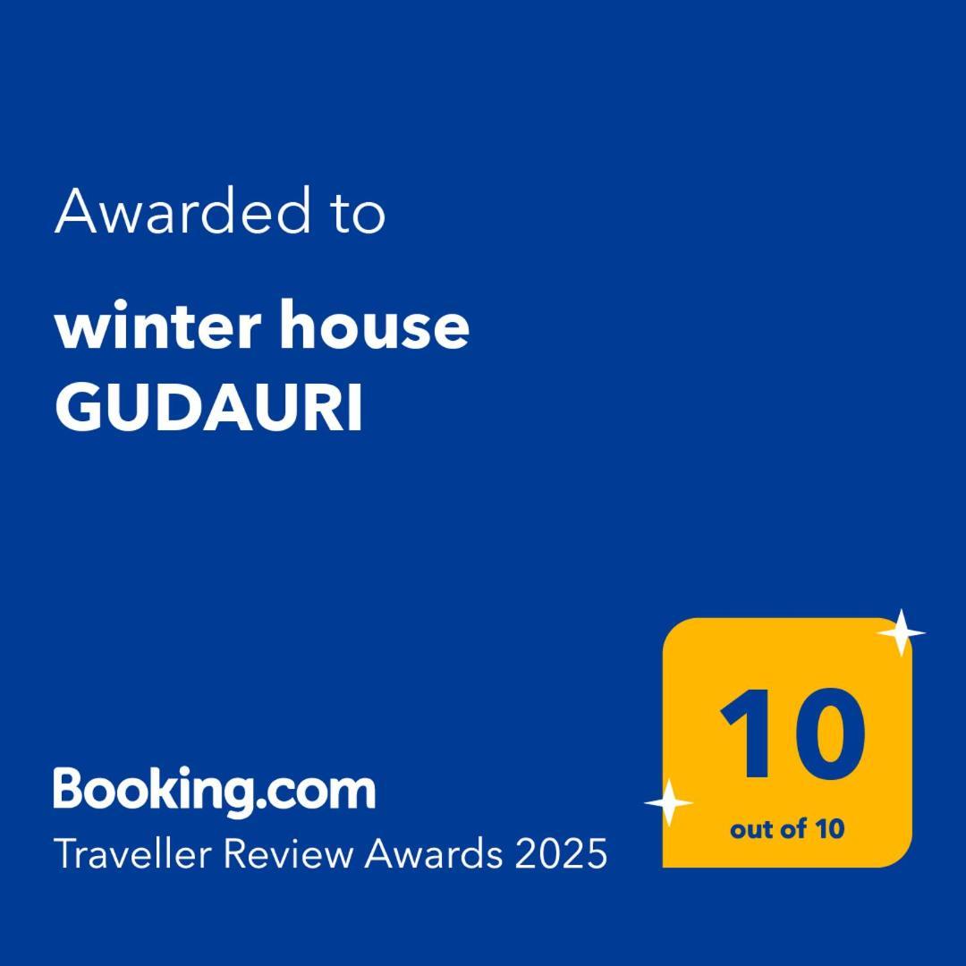 Winter House Gudauri Apartman Kültér fotó